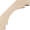 Ekena Millwork 3 1/2"W x 8"D x 8"H Merced Smooth Knee Brace, Douglas Fir BRC04X08X08MRC00SDF - alternate 4